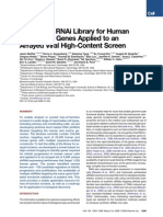 A Lentiviral RNAi Library For Human and Mouse Genes Applied To An Arrayed Viral High-Content Screen.