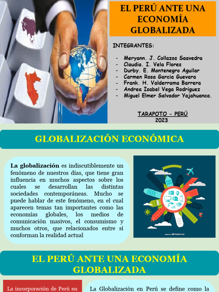 Perú y la Economía Globalizada | PDF | Economias