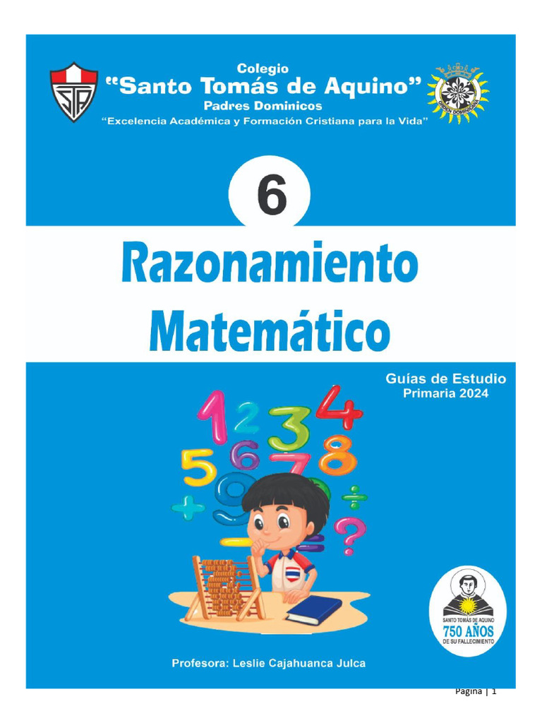 2024 Raz Mate Ib 6to Primaria | PDF | Números | Multiplicación