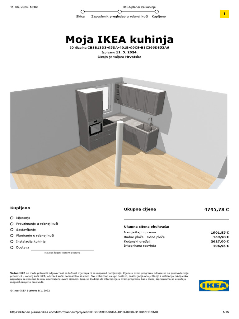 IKEA Planer Za Kuhinje 2 | PDF