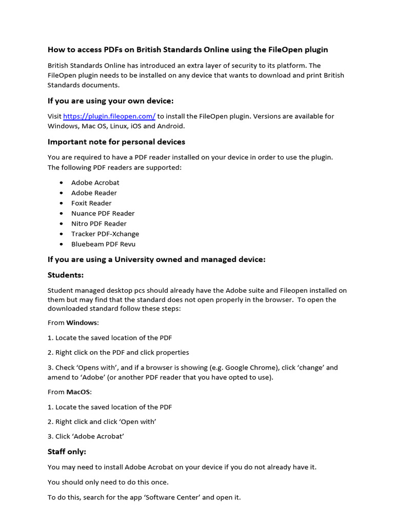 British Standards Online Guide December 2023 | PDF | Operating System ...