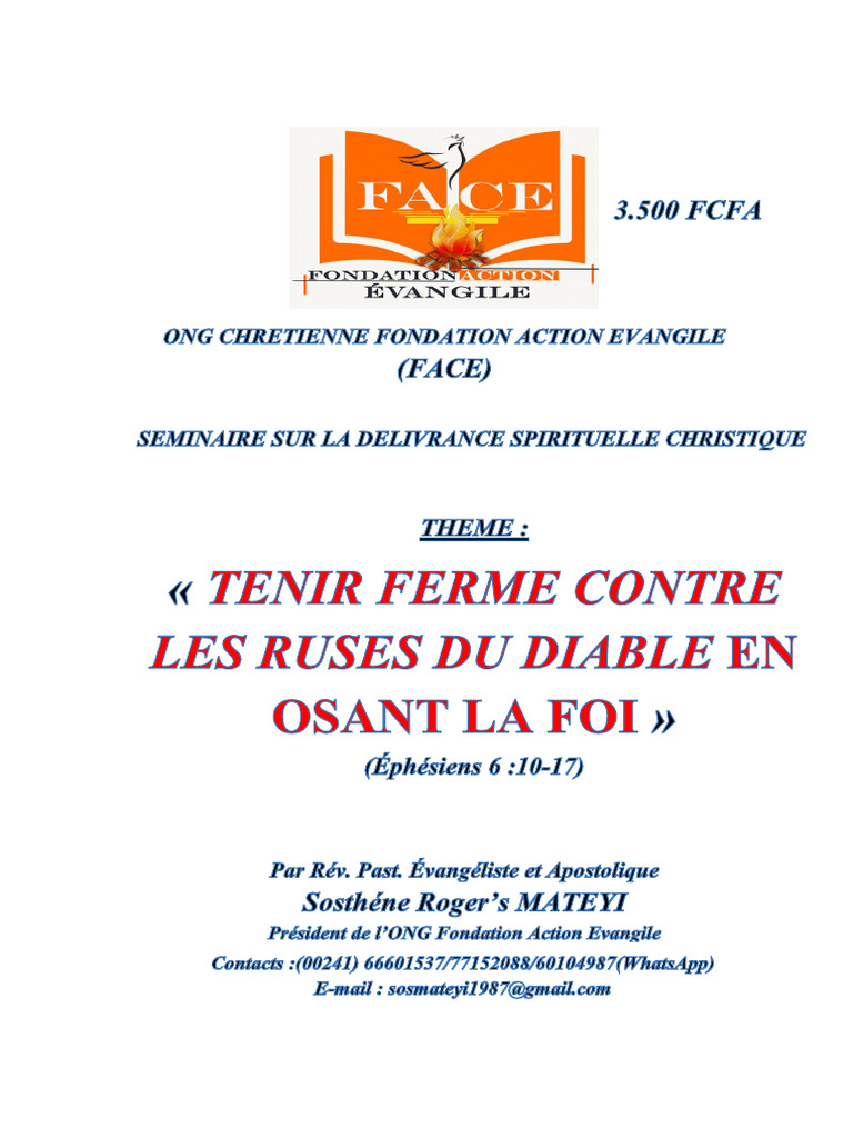 La Délivrance Spirituelle en Christ | PDF | Dieu | Saint-Esprit