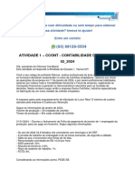 ATIVIDADE 1 - CCONT - CONTABILIDADE DE CUSTOS - 52_2024