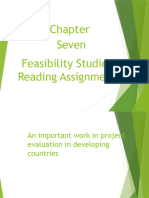 Chapter 7 Feasibility Project Study Reading Assignment