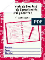 Cuadernillo Taller de Comunicacion 1ro 1er Cuatrimestre