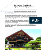 34 Rumah Adat Provinsi Tradisional Indonesia
