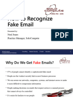 How To Recognize A Fake Email