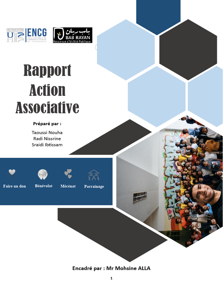 Actions de l'Association Bab Rayan | PDF | Bénévolat | Apprentissage