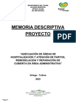 Memoria Descriptiva-Hospintal