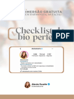 Checklist Da Bio Perfeita