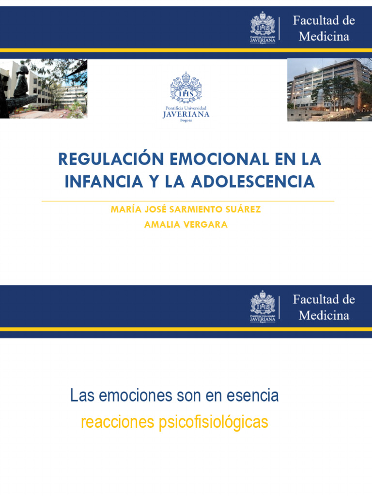 Regulación Emocional en Niños y Adolescentes | PDF | Las emociones ...