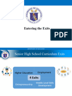 Career Guidance SHS - 4exits