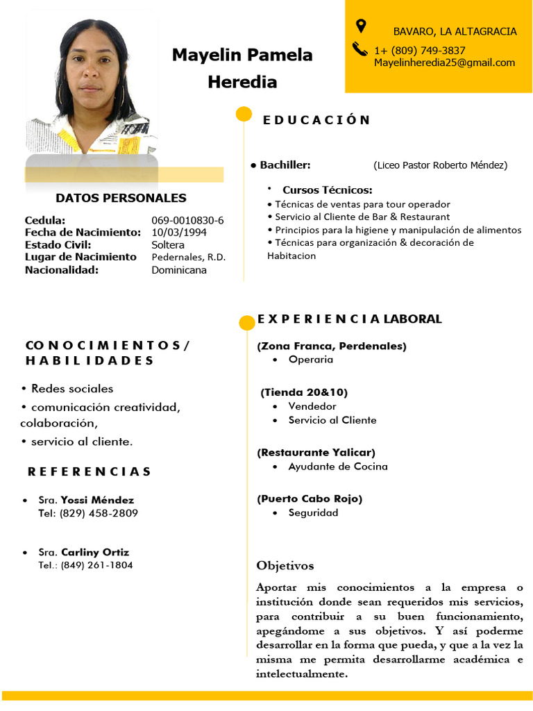 Mayelin Pamela Heredia 2 | PDF