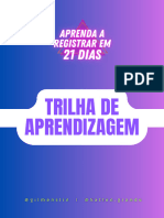 Trilha de Aprendizagem Aprenda A Registrar