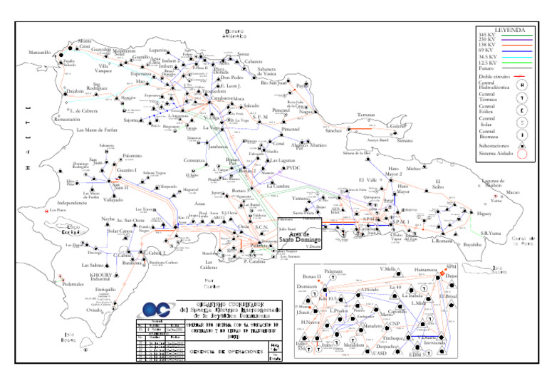 Plano RD: Infraestructura Energética | PDF