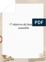 17 Objetivos Del Desarrollo Sotenible