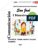 Comunicacion 3° I B 2024 Parte I