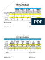 Jadwal Pelajaran SDN 018 MW 2023-2024