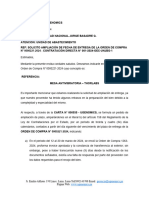 Carta #000535 - Ugenomics - Solicito Ampliación de Fecha de Entrega de La Orden de Compra #0000221-2024 - Contratación Directa #001-2024-Oec-Unjbg-1