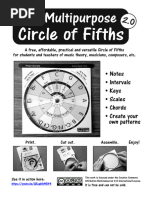 DIY Multipurpose Circle of Fifths