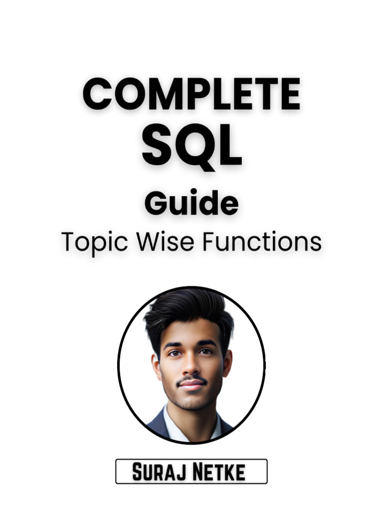 Master in sql functions pdf