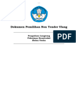 Dokumen Pemilihan paket Pemeliharaan Interior Gedung Kantor T.A. 2024 (Non Tender Ulang)