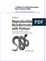 (Download PDF) Mastering Python For Bioinformatics Ken Youens Clark Online Ebook All Chapter PDF