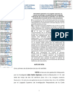 Apelación CSR 00050-2023 Suprema - Procedencia para Levantamiento Secreto Comunicaciones