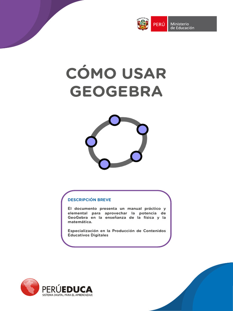 Guía Práctica para Usar GeoGebra | PDF | Factorización | Hoja de cálculo