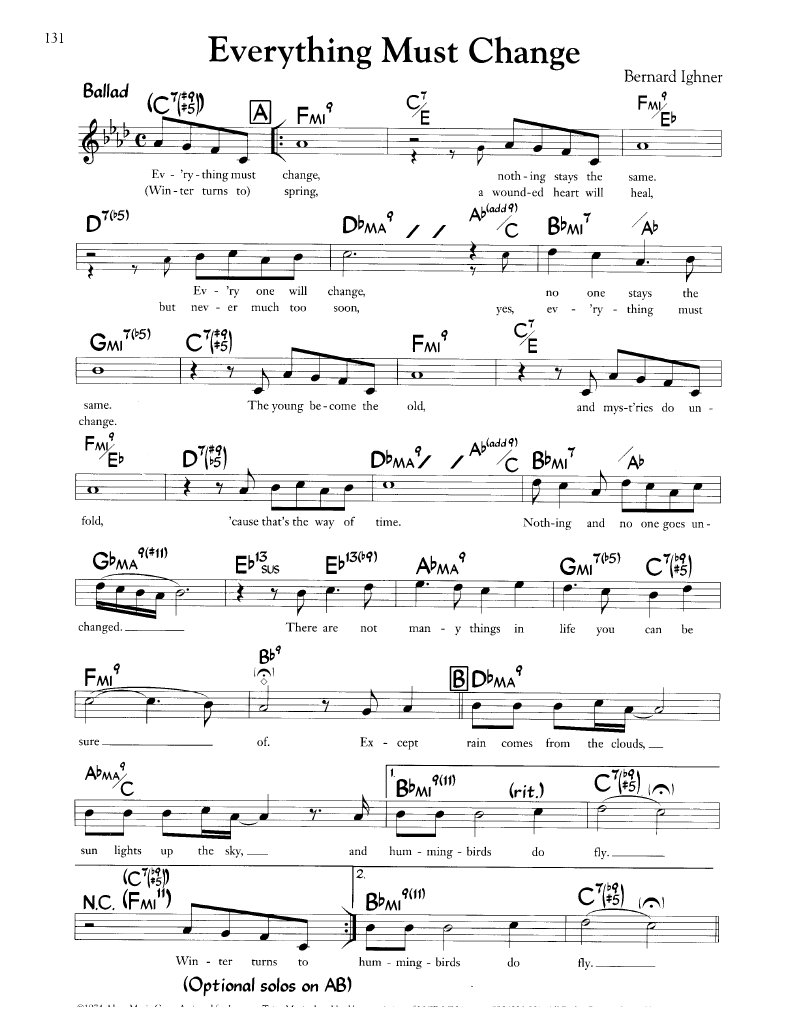 Bernard Ighner Everything Must Change Pdf