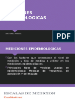 Clase #13 Mediciones Epidemiologicas
