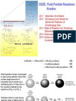 Fluid Partical non catalytic Reactions