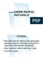 Povijesni Razvoj Racunala