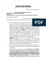 Carta Notarial Sr. Roberto Hermana