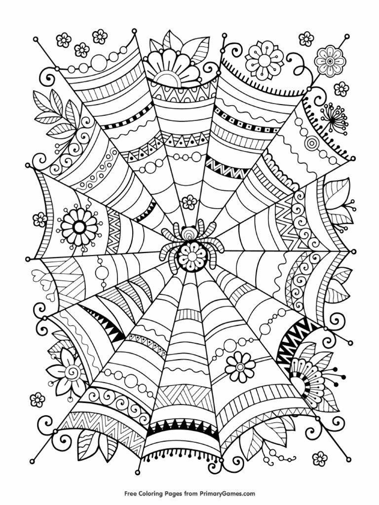 19 Zentangle Spider Web | PDF