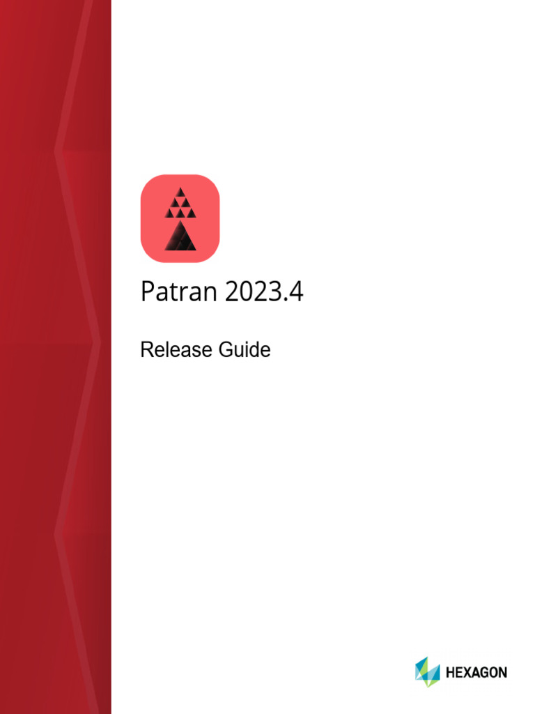 Patran 2023.4 Release Guide | PDF | Button (Computing) | Microsoft Windows