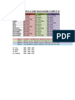 Jadwal CM 2024