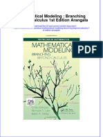 [Download pdf] Mathematical Modeling Branching Beyond Calculus 1St Edition Arangala online ebook all chapter pdf 