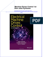 (Download PDF) Electrical Machine Drives Control 1St Edition Juha Pyrhonen Online Ebook All Chapter PDF