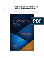 [Download pdf] The Bhagavad Gita A New Translation And Study Guide Nicholas Sutton online ebook all chapter pdf 