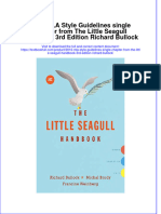 (Download PDF) 2016 Mla Style Guidelines Single Chapter From The Little Seagull Handbook 3Rd Edition Richard Bullock Online Ebook All Chapter PDF