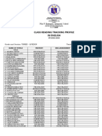 Class Reading Tracking English