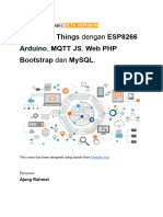Ebook Internet of Things Dengan ESP8266 Arduino MQTT JS Web PHP Bootstrap Dan MySQL