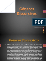 Géneros Discursivos