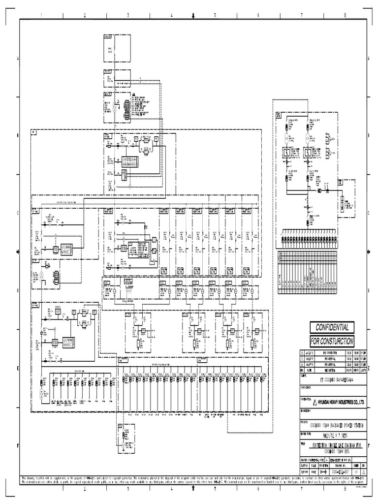Single Line Diagram - PLN-CDB | PDF