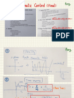 (Sum - Control) (6) Time Response - Steady State Error