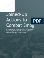 Smog Action Plan of Lahore