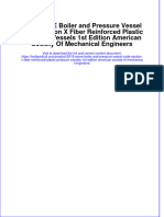 [Download pdf] 2019 Asme Boiler And Pressure Vessel Code Section X Fiber Reinforced Plastic Pressure Vessels 1St Edition American Society Of Mechanical Engineers online ebook all chapter pdf 