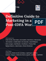 Definitive Guide To Marketing in A Post IDFA World