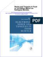 [Download pdf] Electronic Noses And Tongues In Food Science 1St Edition Maria Luz Rodriguez Mendez online ebook all chapter pdf 